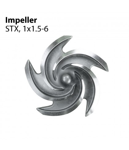 [P03101-62] PROFLO Impeller  PF 1x1.5-6 STX with Teflon impeller O-ring SS316
